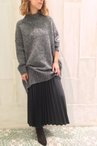 MIX LONG KNIT.