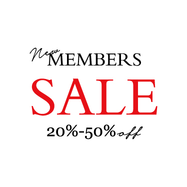 New MEMBER’S SALE 2021SS